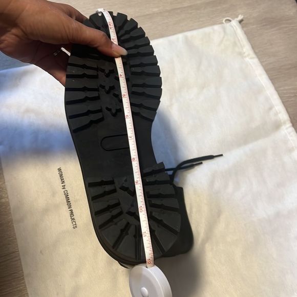 WOMAN by COMMON PROJECTS lace up black boot - Picture 13 of 16